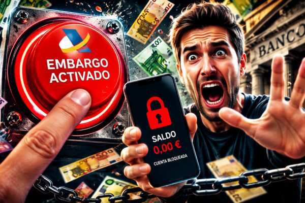 embargo cuenta bancaria españa